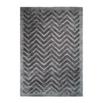 Paris Prix Tapis Rayures à Poils Courts  Luxury IV  Gris. Coloris disponibles : Gris