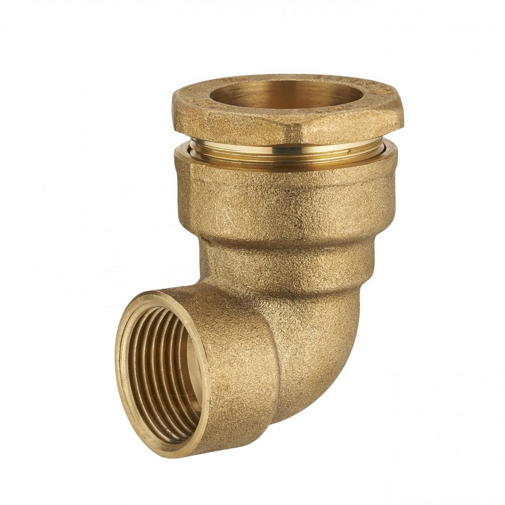 CENTRALE BRICO Coude F1 à compression laiton D.32 pour tube en polyéthylène