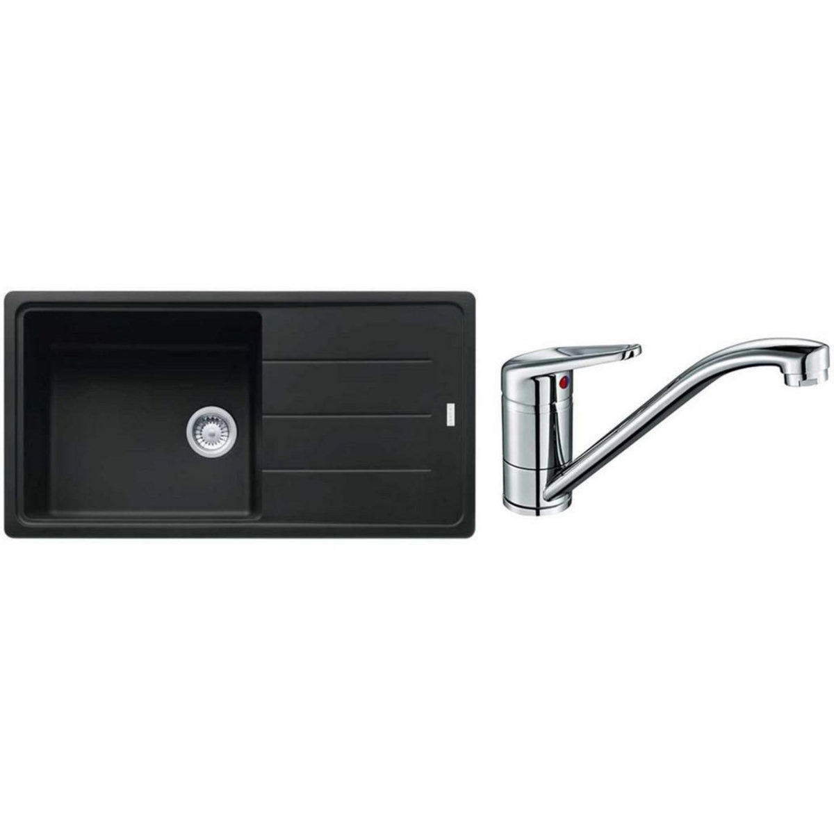franke Pack évier fragranit + mitigeur chromé - 491396