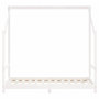 Voir la diapositive 4 : VIDAXL Cadre de lit pour enfant blanc 80x160 cm bois de pin massif