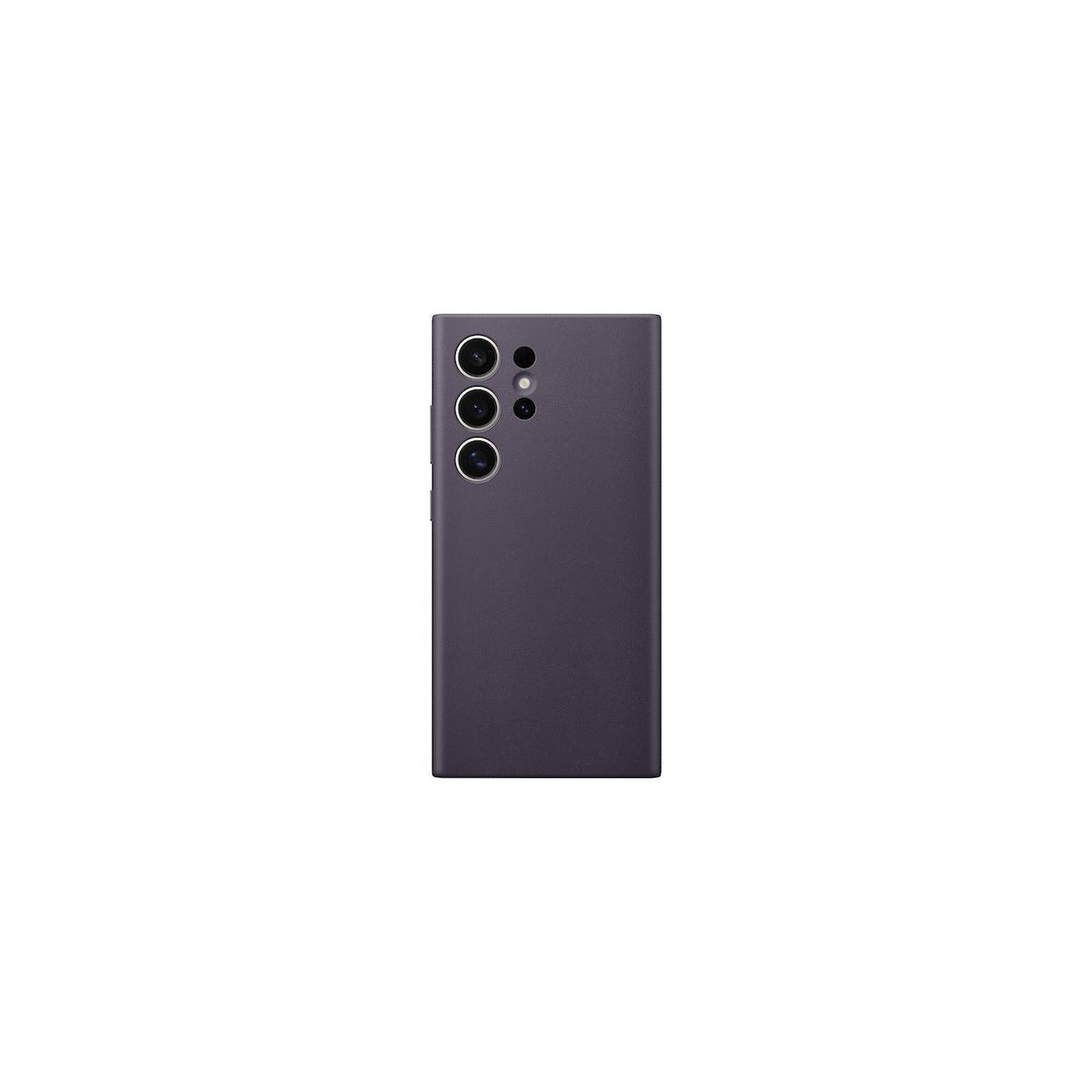 Voir la diapositive 2 : Samsung Coque en cuir Designed for Samsung Galaxy S24 Ultra Violet Foncé