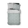 Voir la diapositive 3 : TODAY Parure housse de couette en coton 57 fils motif tropical PALMERAIE