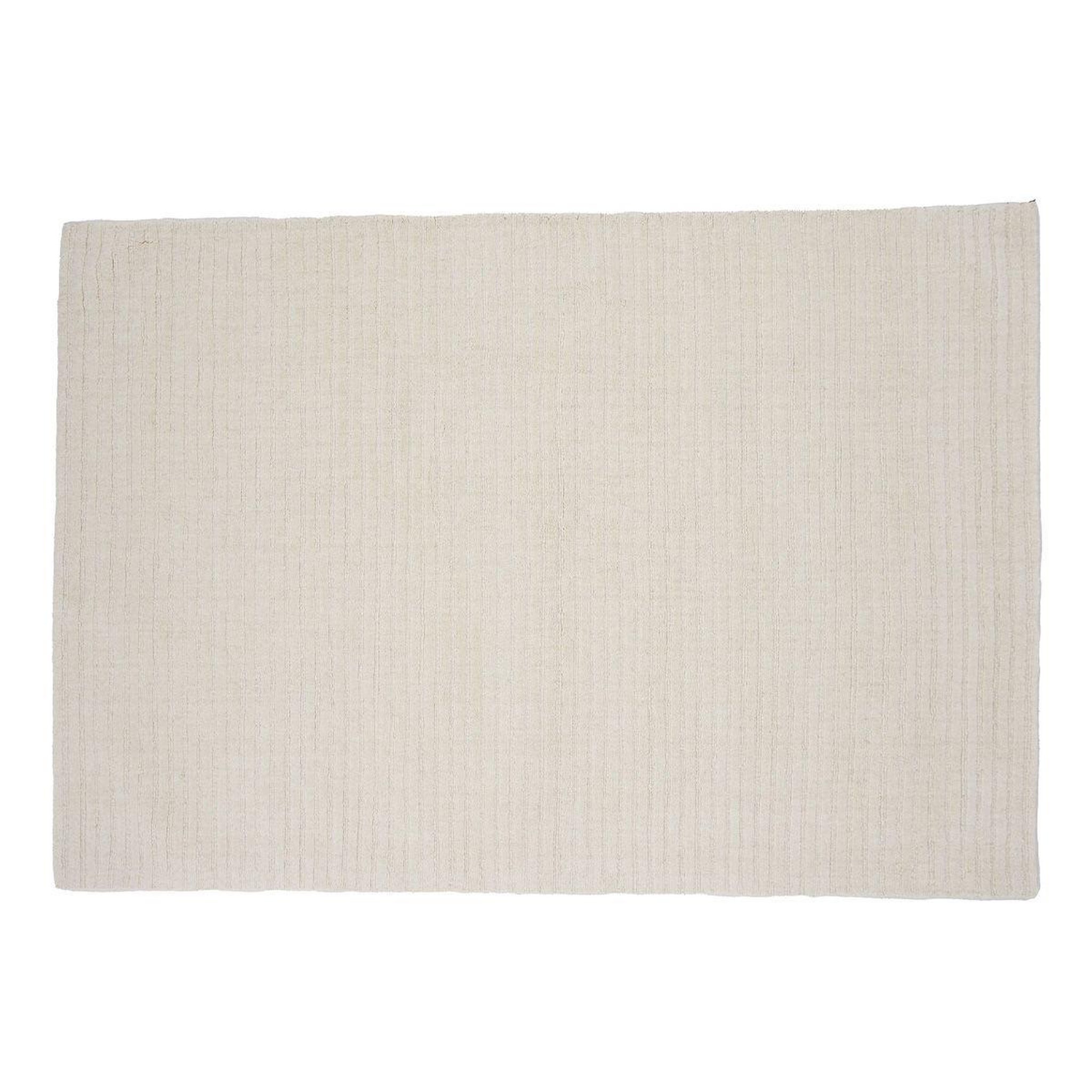 Paris Prix Tapis déco en laine  milton  162x230cm blanc
