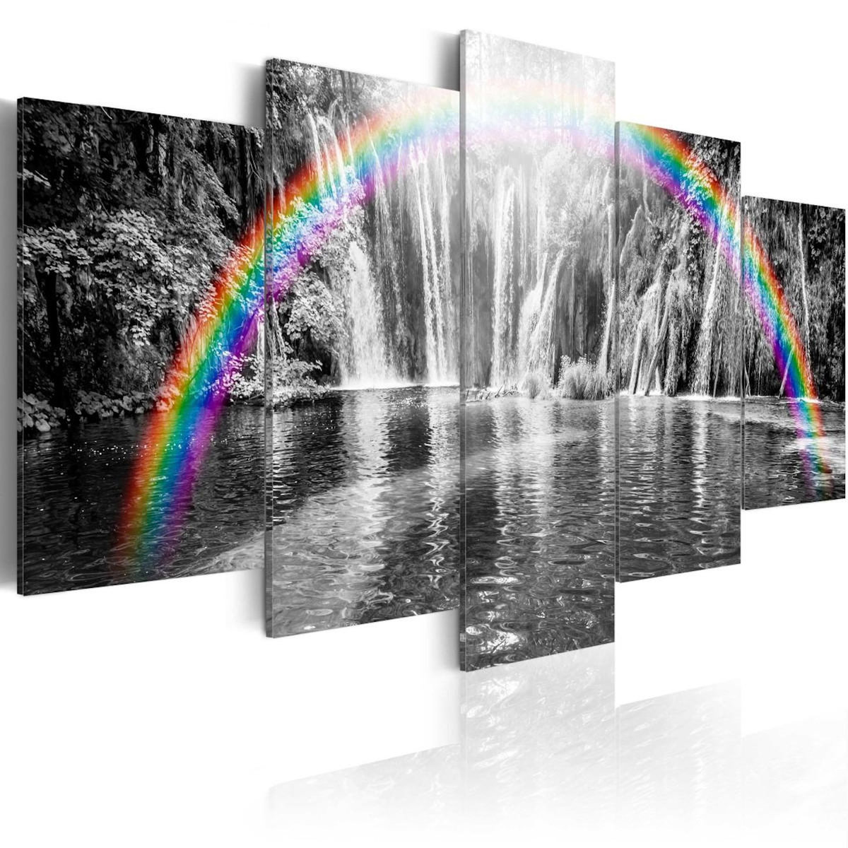 Paris Prix Tableau Imprimé  Rainbow on Grays