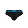 Voir la diapositive 5 : UMBRO Lot de 3 slips homme en coton ceinture colorée  Bak