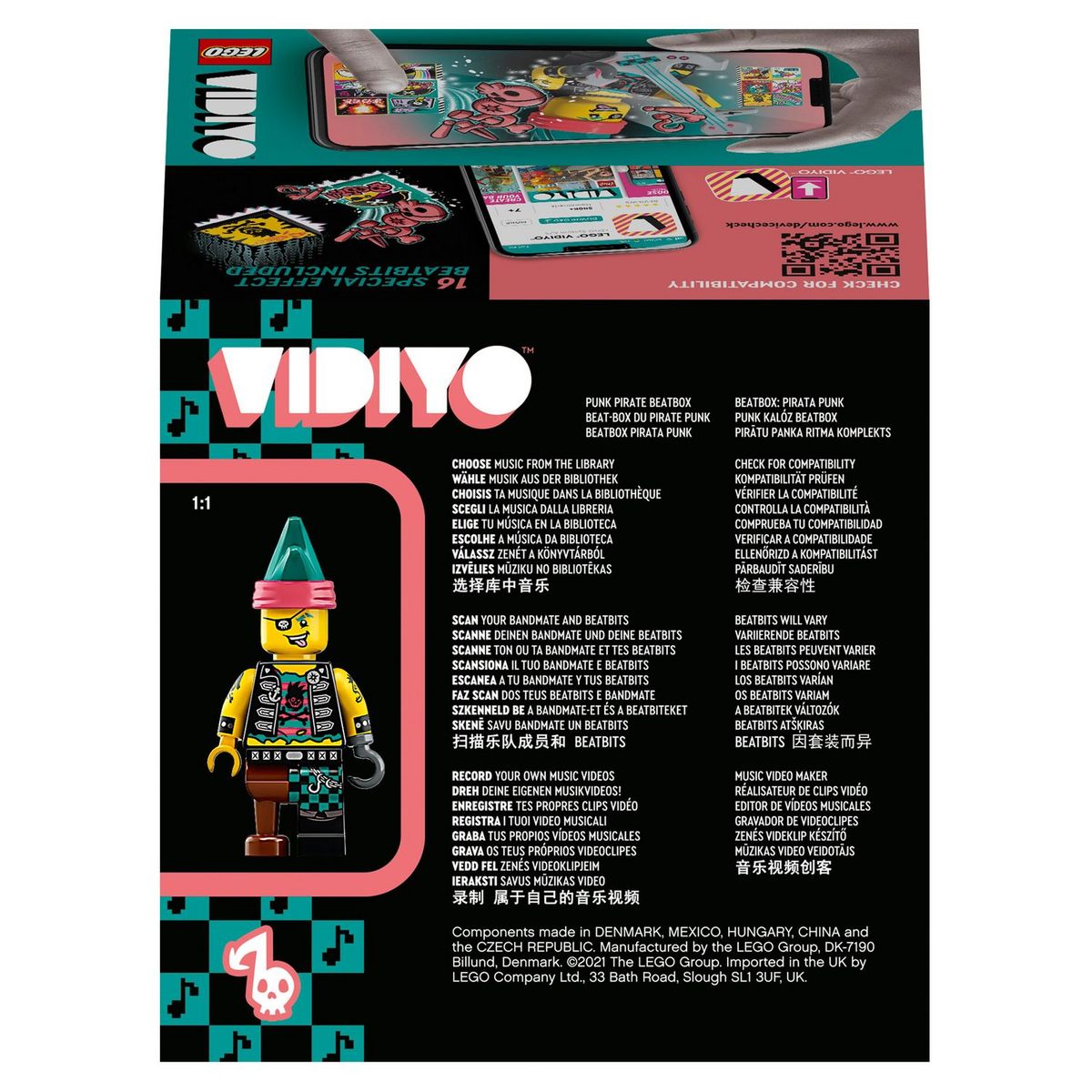 LEGO VIDIYO 43103 Punk Pirate BeatBox