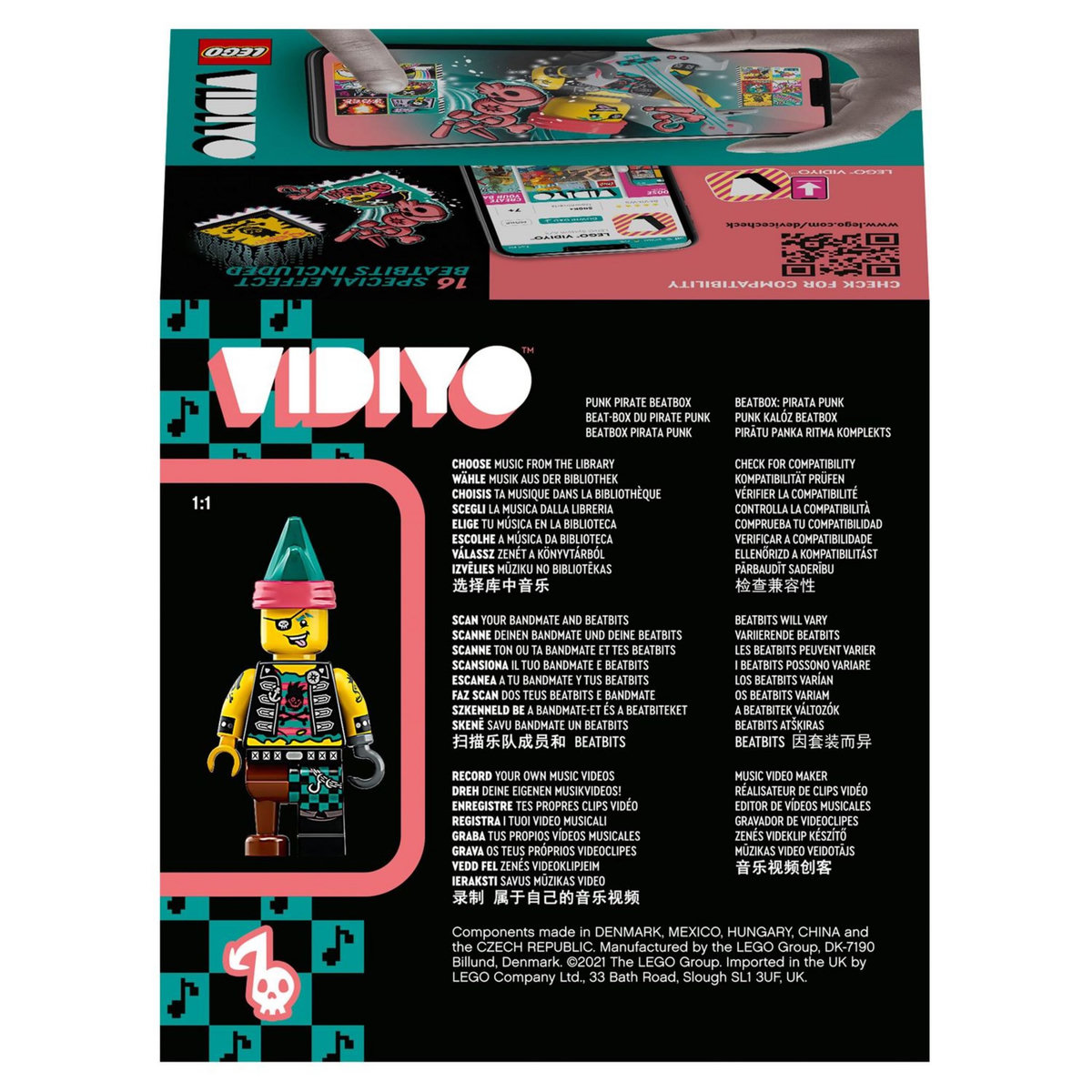 LEGO VIDIYO 43103 Punk Pirate BeatBox