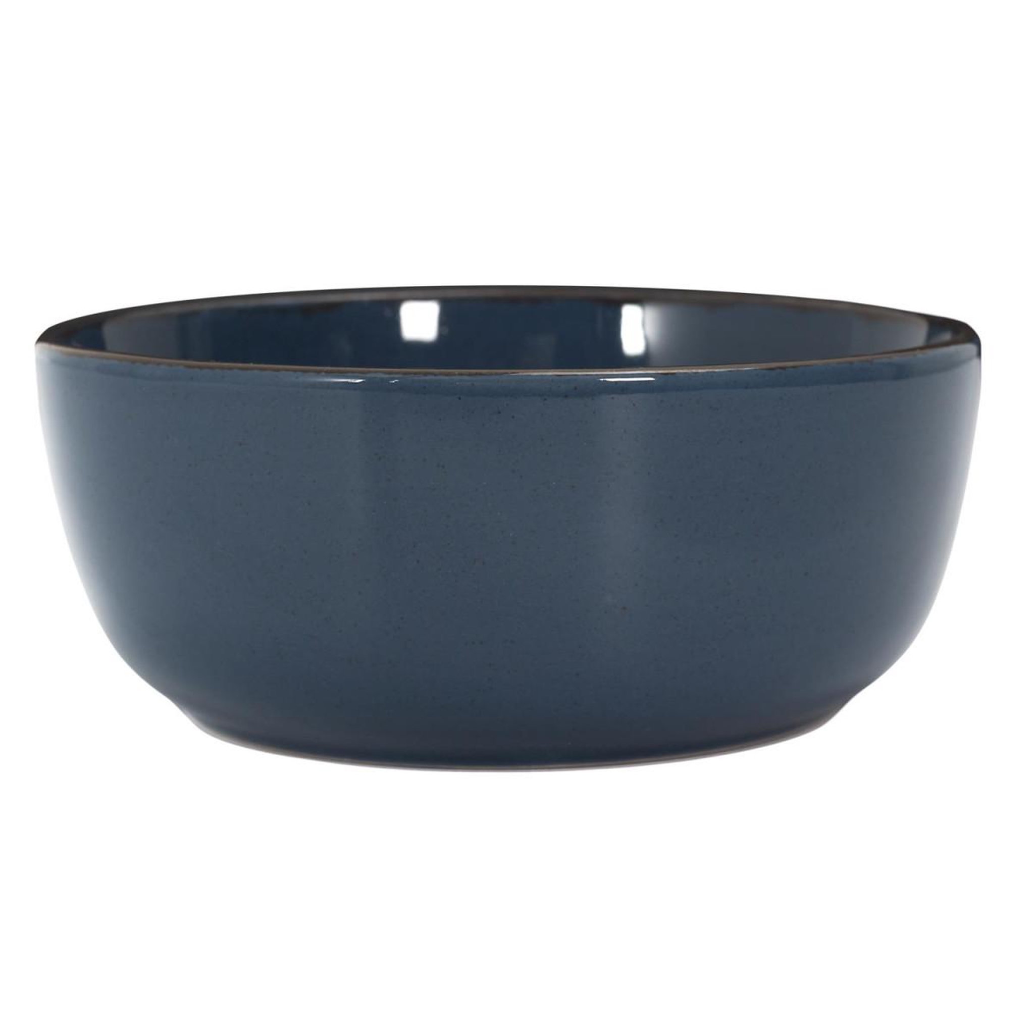 Voir la diapositive 4 : The Home Deco Factory Service de table 12 pièces  grès du temps  27cm bleu