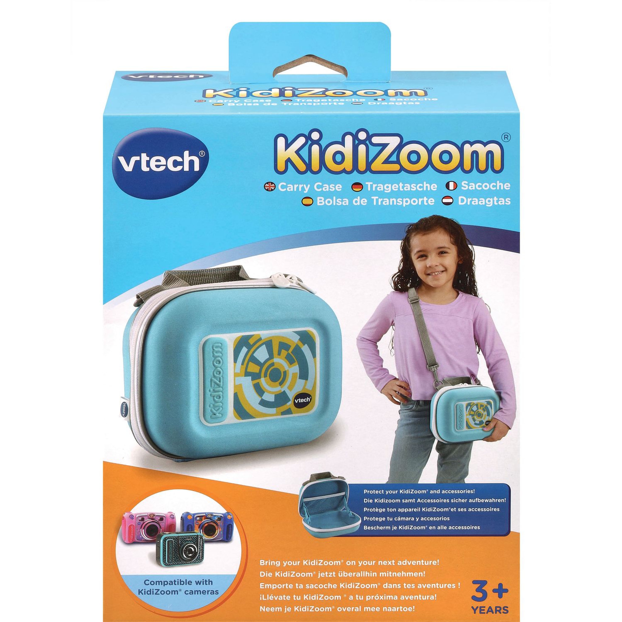 Voir la diapositive 2 : VTECH Sacoche Kidizoom bleue