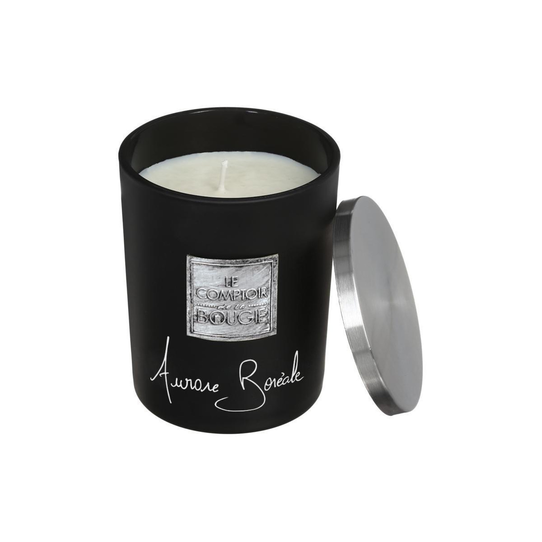 Voir la diapositive 2 : COMPTOIR DE LA BOUGIE Bougie parfumée  loyd  490g aurore boréale