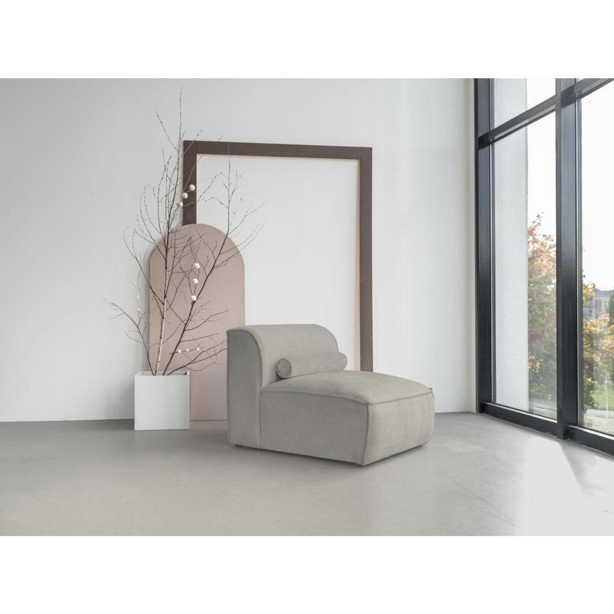 BEST MOBILIER Felix - module d'assise en tissu texturé