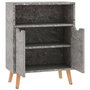 Voir la diapositive 5 : VIDAXL Buffet gris beton 60x30x72 cm bois d'ingenierie