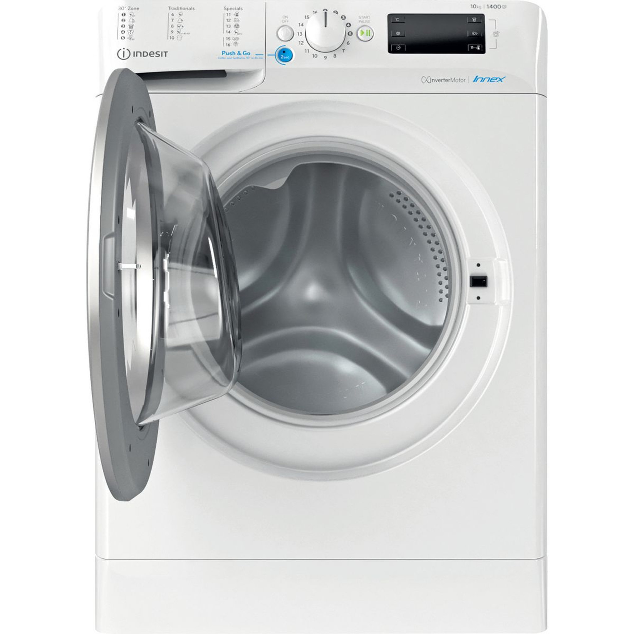 Voir la diapositive 6 : Indesit Lave linge hublot BWE101485XWSEUN