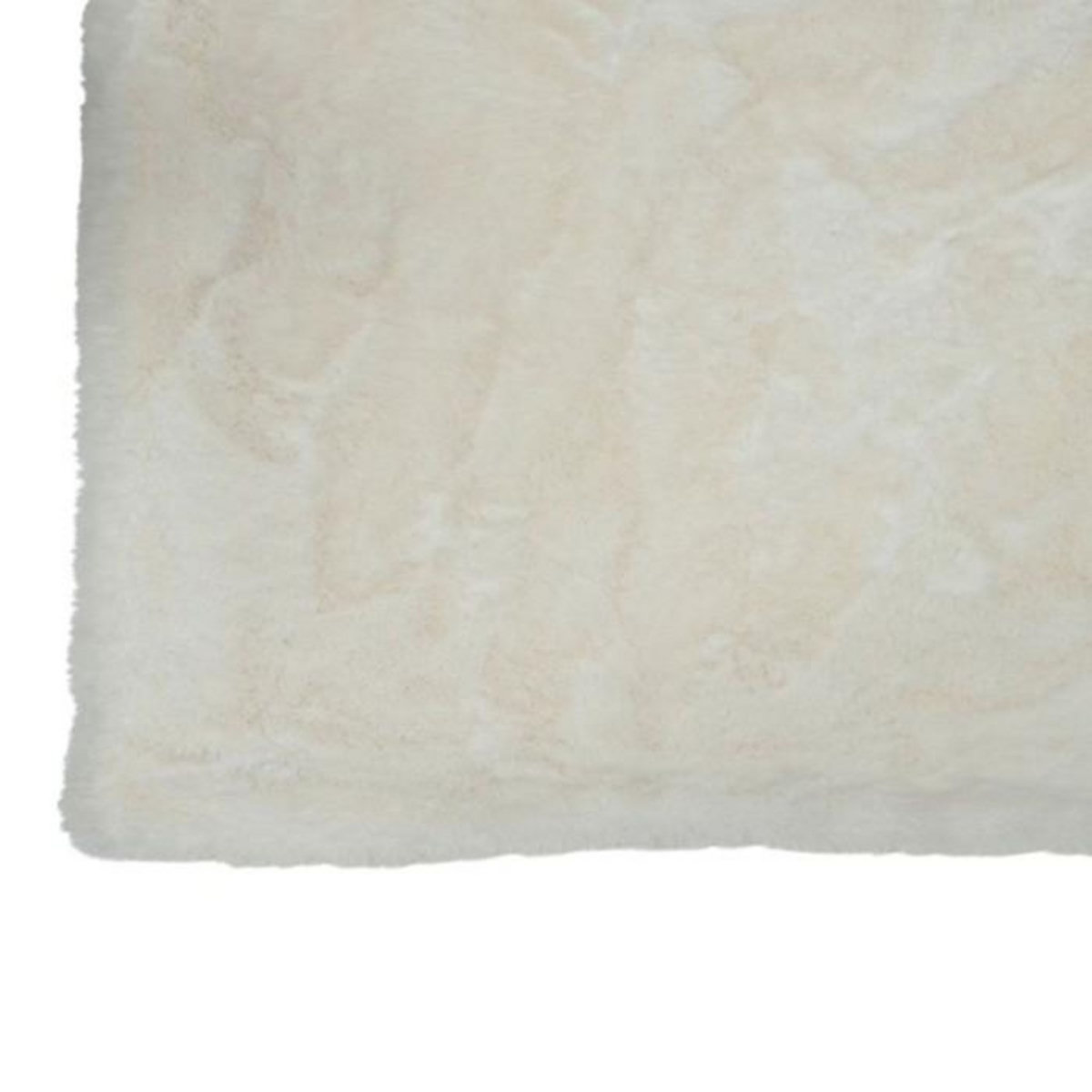 Paris Prix Plaid Imitation Fourrure  Cutie  130x180cm Blanc