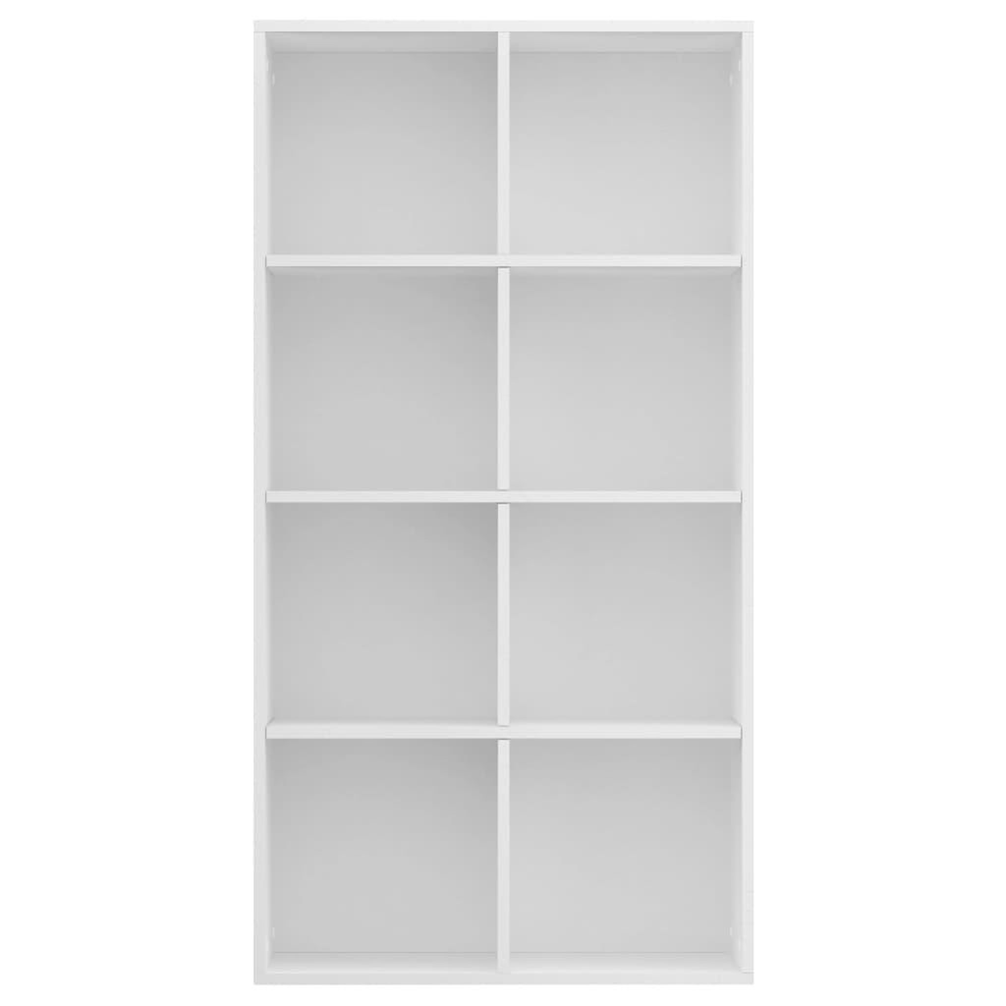 Voir la diapositive 4 : VIDAXL Bibliotheque/Buffet Blanc 66x30x130 cm Bois d'ingenierie