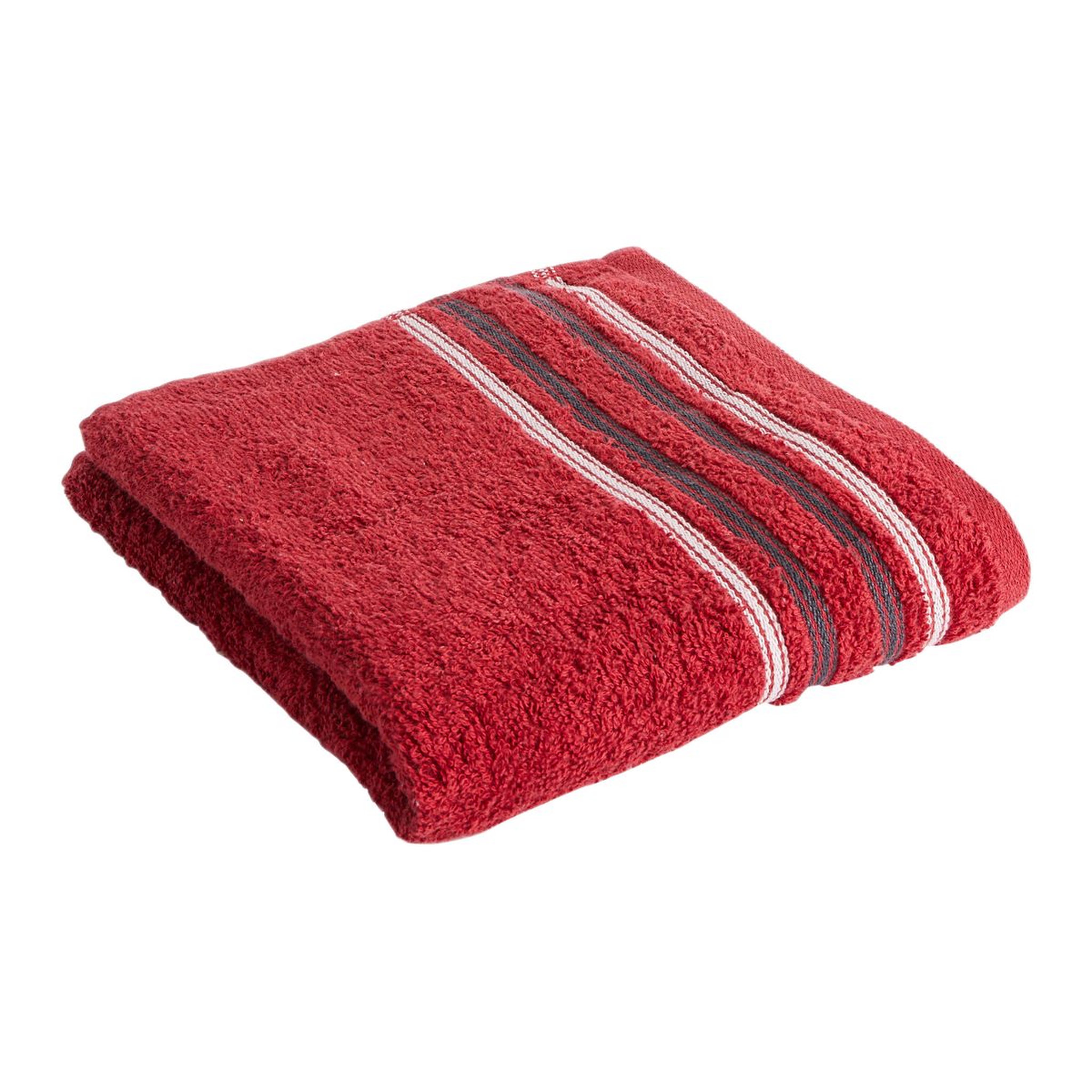 Voir la diapositive 2 : ACTUEL Drap de bain fantaisie en coton 360 gsm