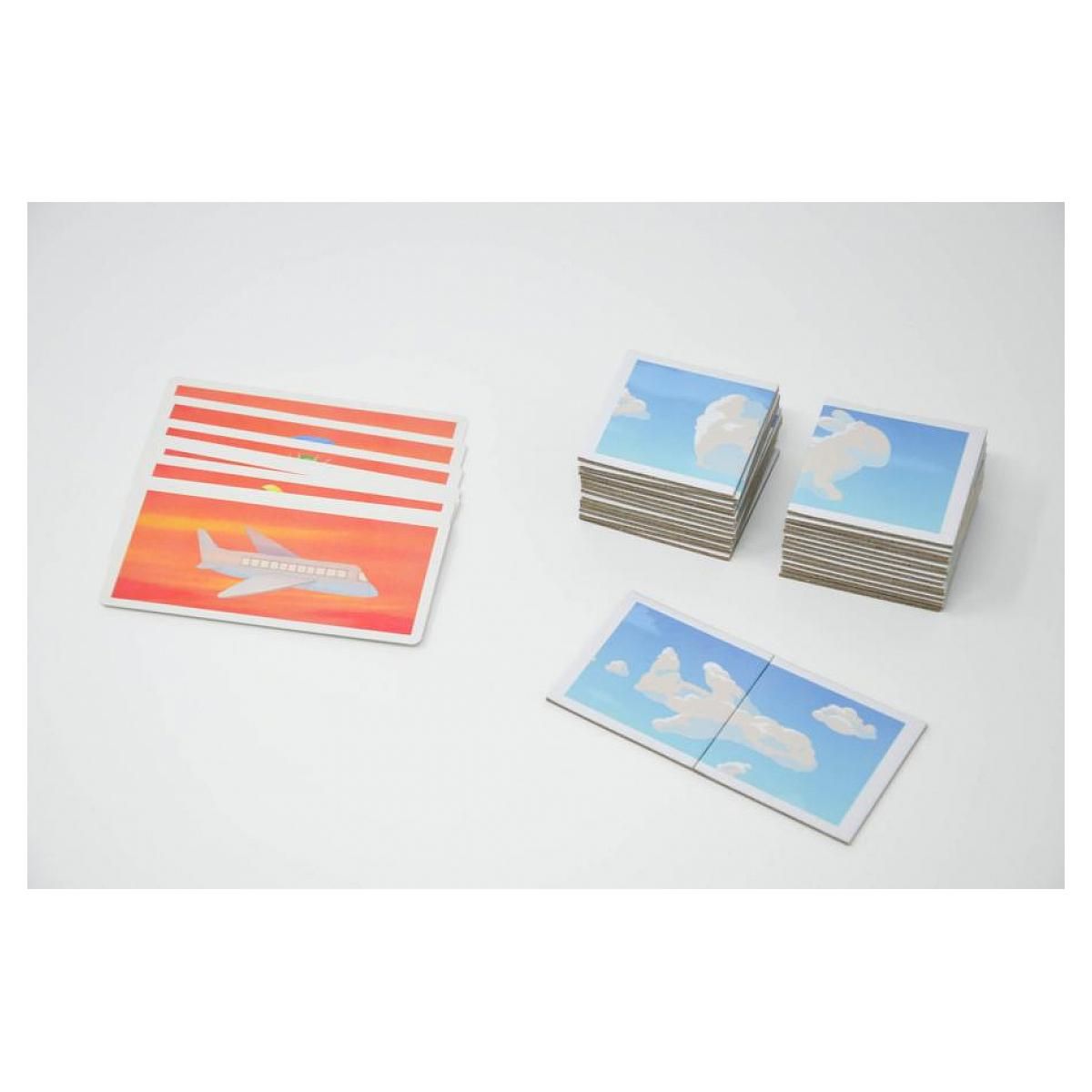 Blue orange Clouds jeux d observation et de memoire