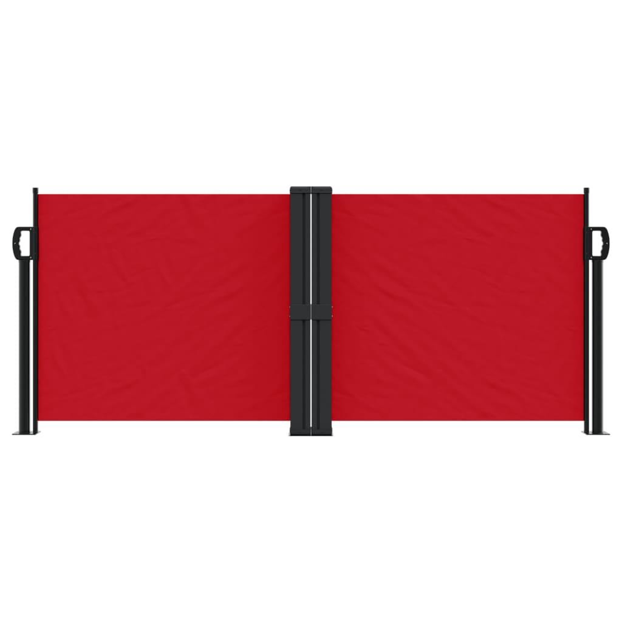 Voir la diapositive 3 : VIDAXL Auvent lateral retractable rouge 100x1000 cm