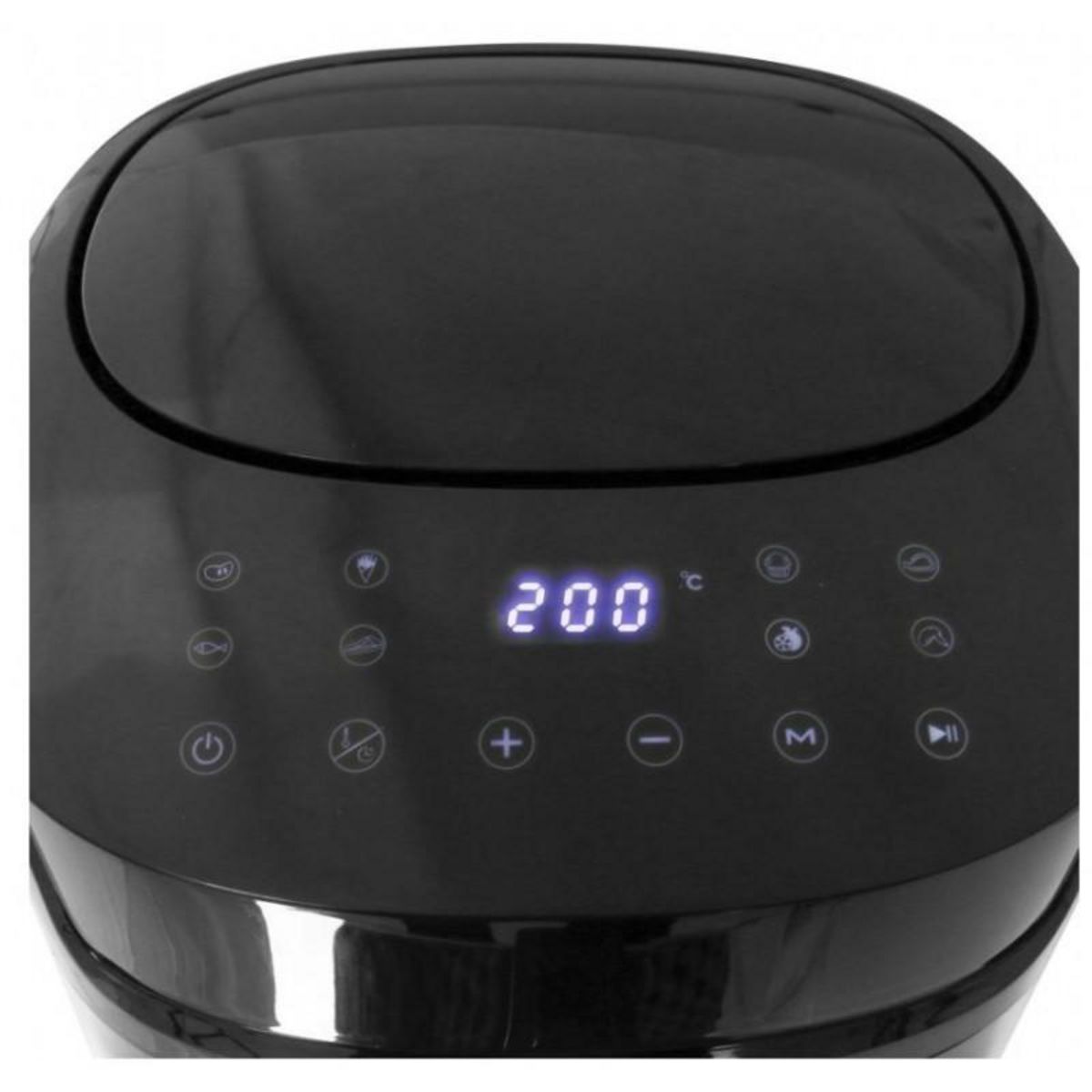 EMERIO Friteuse Sans Huile De 7,2l 1800 W Avec 1 Bac Noir Af 129622 1 De Emerio