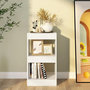Voir la diapositive 5 : VIDAXL Bibliotheque/Separateur de piece Blanc 40x30x72 cm