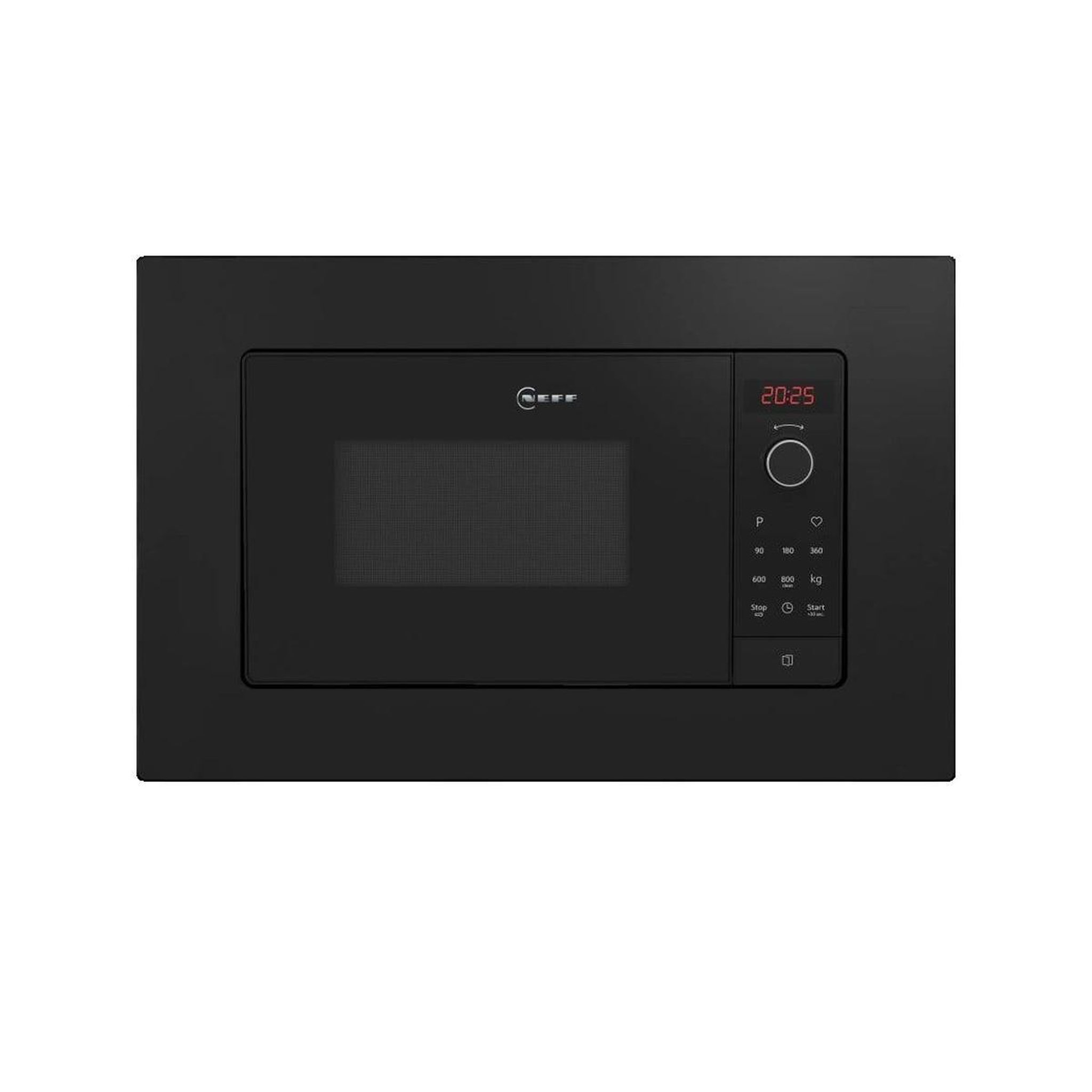 Voir la diapositive 2 : Neff Four à micro-ondes encastrable Neff HLAWG26S3 noir