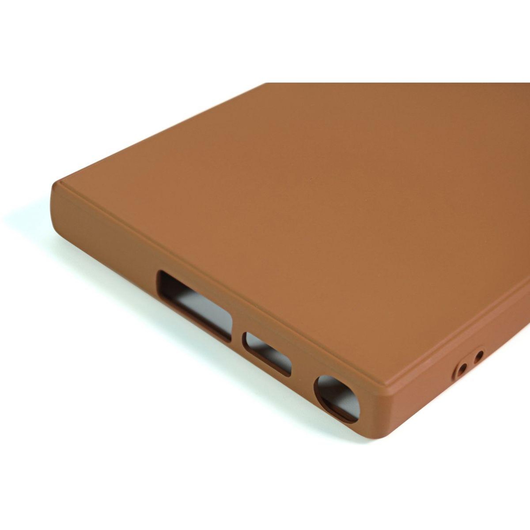 Voir la diapositive 4 : CASYX Coque samsung galaxy s23 ultra terre marron