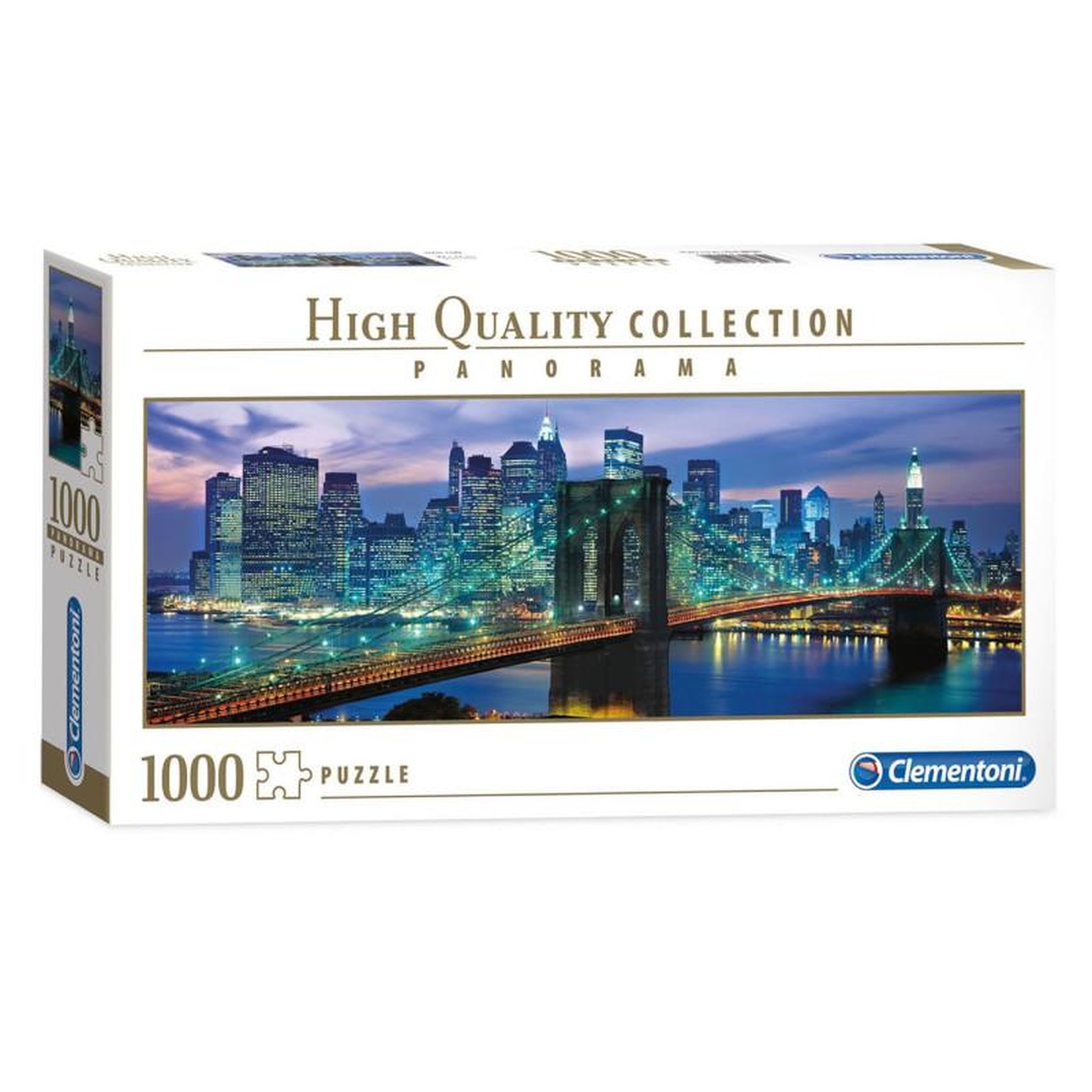 CLEMENTONI Clementoni Panorama Puzzle New York Brooklyn Bridge 1000 pièces
