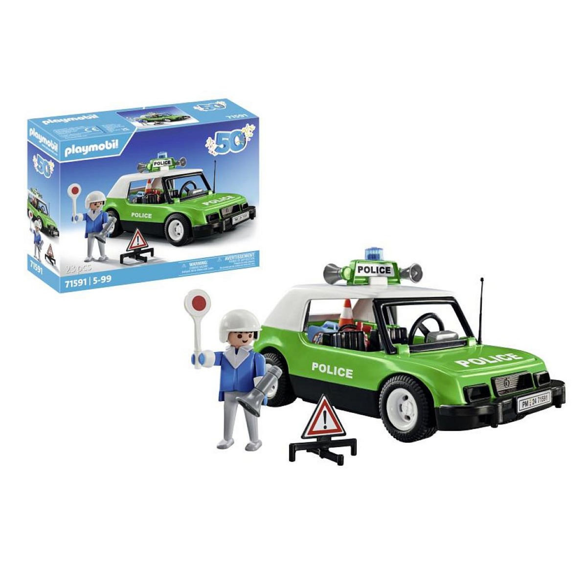 PLAYMOBIL 71591 Voiture de police collector
