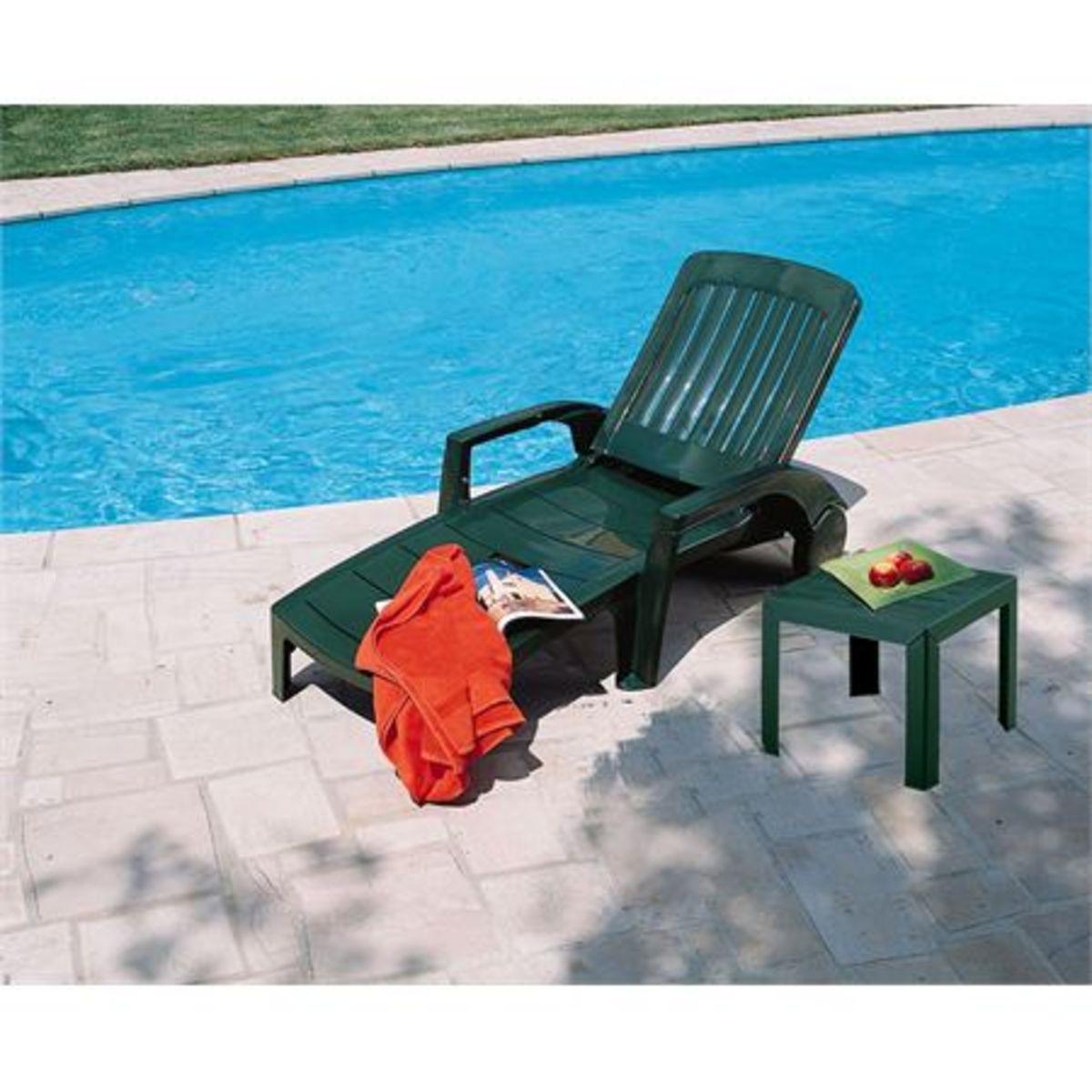 GROSFILLEX Bain de soleil pliant MIAMI