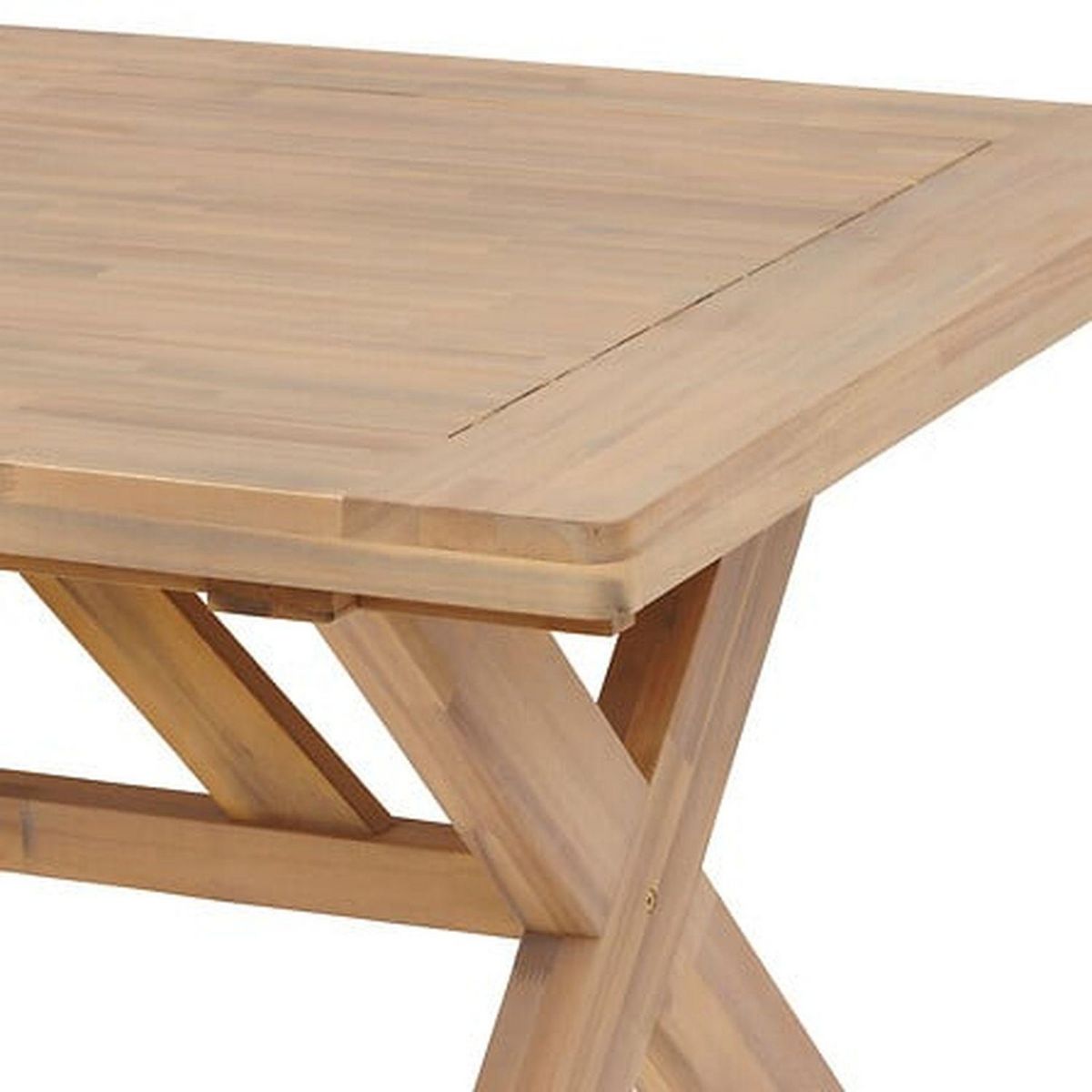HESPERIDE Table de jardin extensible en acacia 12 places XENIA - Marron