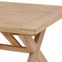 Voir la diapositive 4 : HESPERIDE Table de jardin extensible en acacia 12 places XENIA - Marron