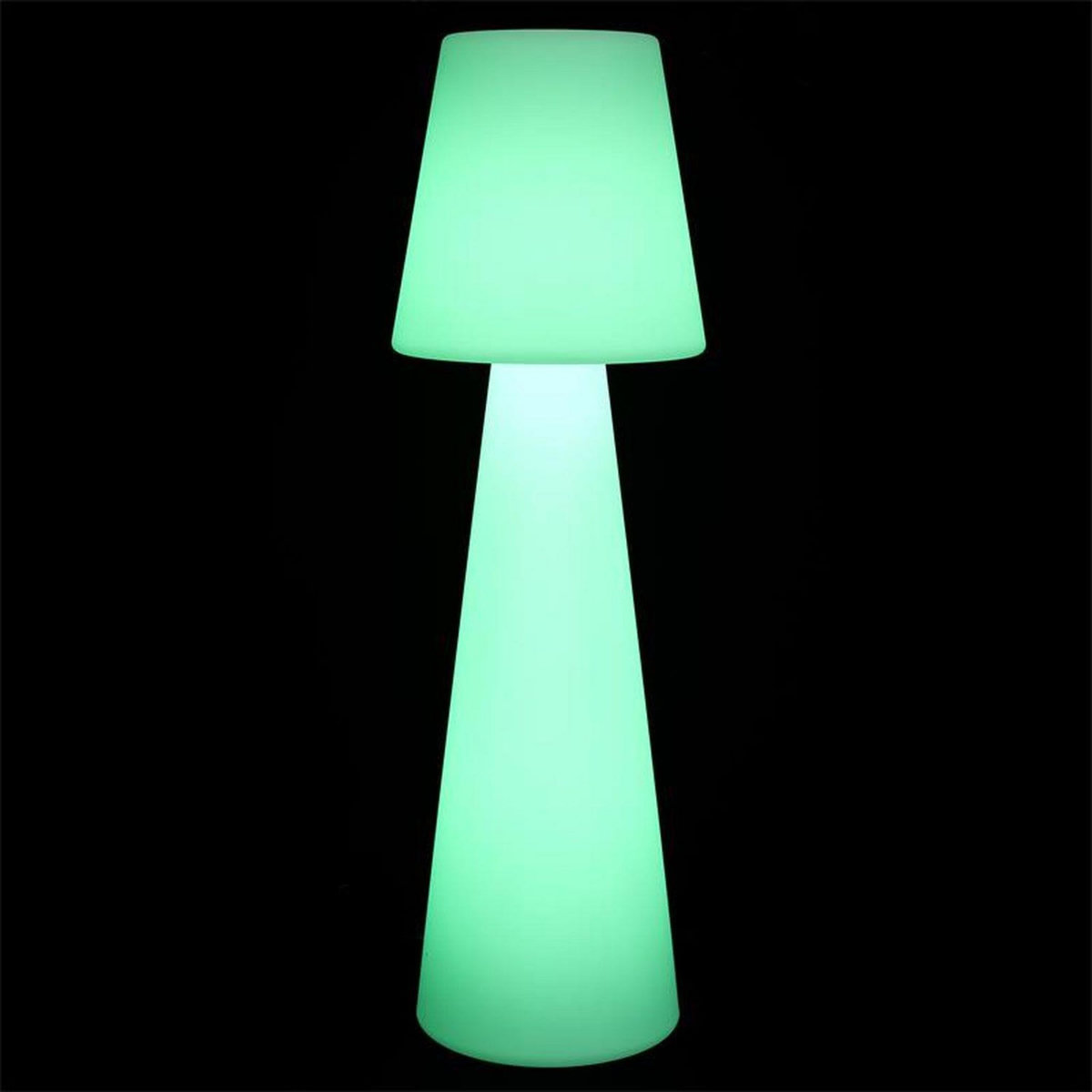 The Home Deco Factory Lampadaire LED lumières multicolores - Blanc