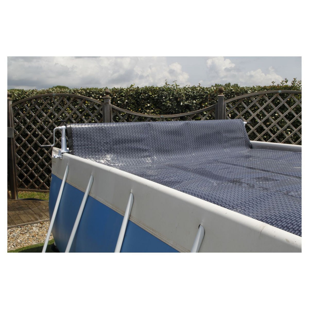 UBBINK Enrouleur bâche à bulles - Jusqu'à 5,50m - XTRA