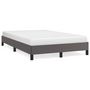 Voir la diapositive 2 : VIDAXL Cadre de lit sans matelas gris 120x190 cm similicuir