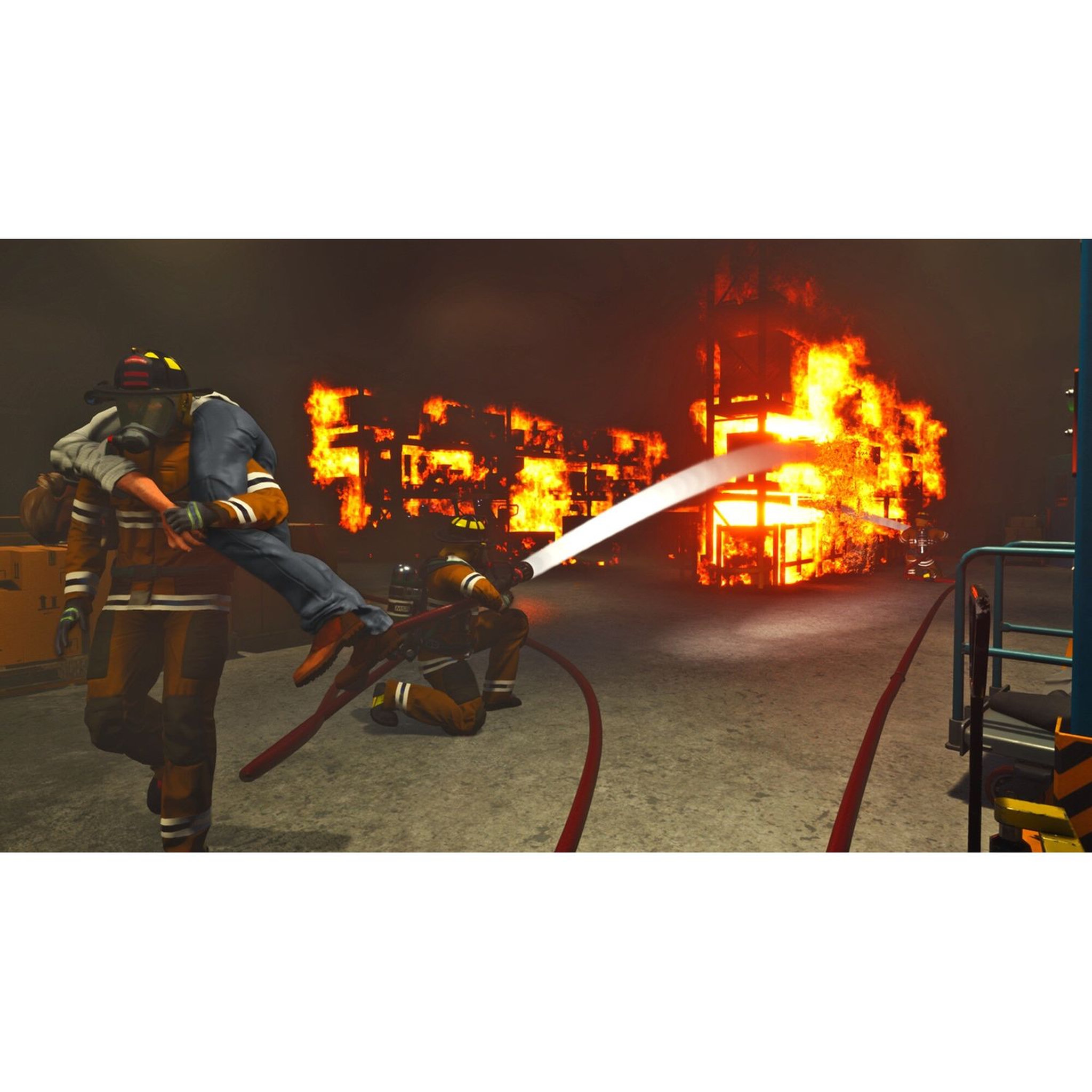 Voir la diapositive 5 : Firefighting Simulator - The Squad PS5