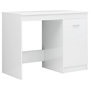 Voir la diapositive 5 : VIDAXL Bureau Blanc brillant 140x50x76 cm Bois d'ingenierie