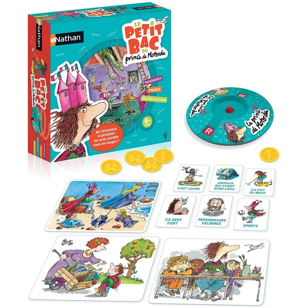 Nathan Le petit bac Le prince de Motordu