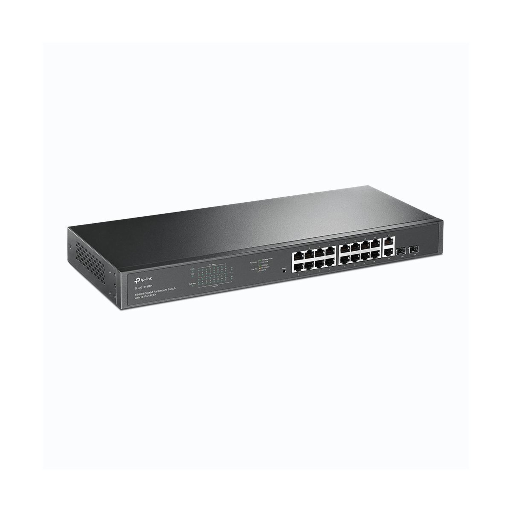 Voir la diapositive 3 : TP-LINK TP-LINK TPLINK Switch TL-SG1218MP TLSG1218MP (TL-SG1218MP) (TLSG1218MP)