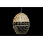 Voir la diapositive 2 : MARKET24 Suspension DKD Home Decor Métal Blanc Marron Clair Rotin 50 W (30 x 30 x 38 cm)