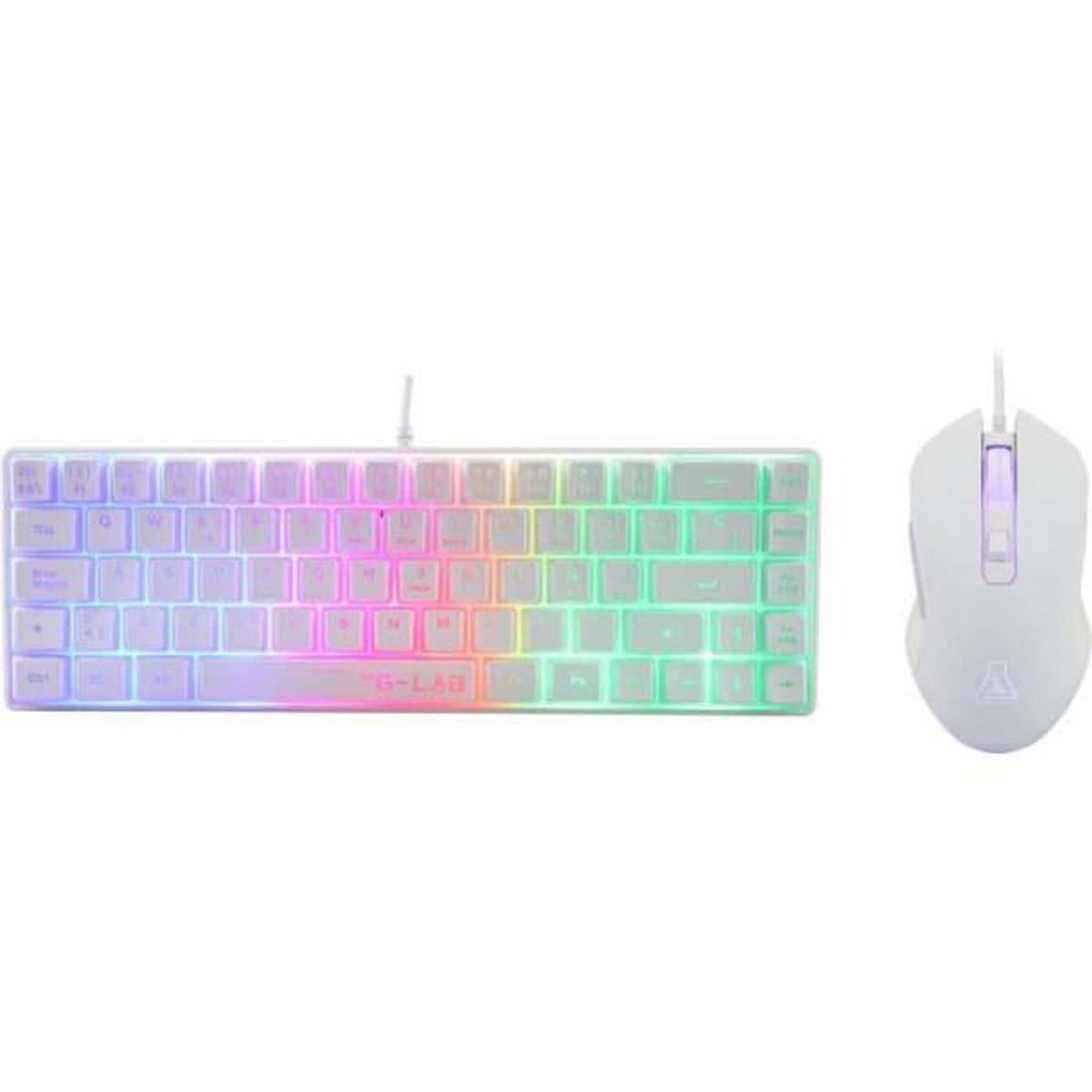 THE G-LAB Pack Gamer 2 en 1 - THE G-LAB - COMBO HYDRO - Souris Filaire - Clavier Filaire