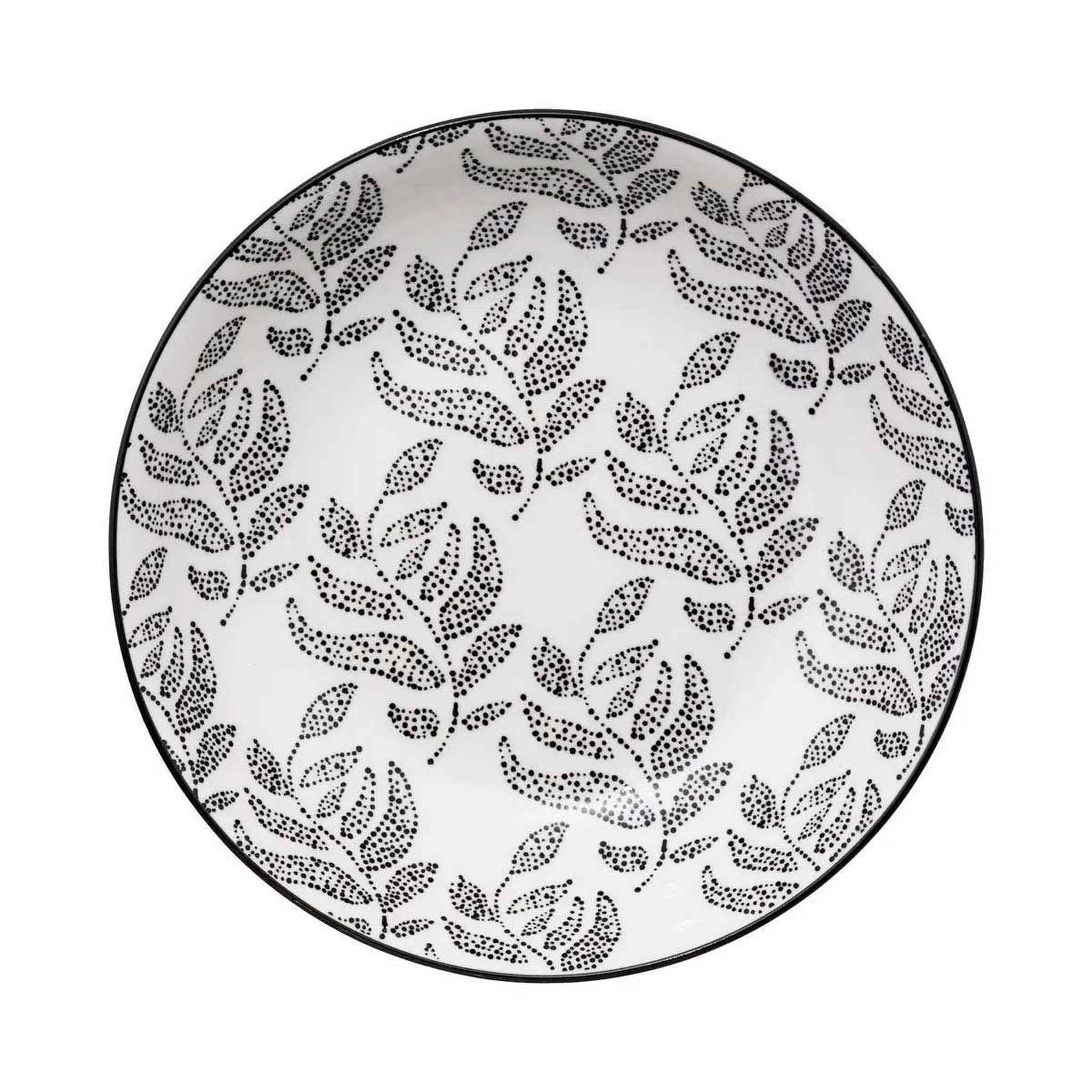 Voir la diapositive 3 : SECRET DE GOURMET Service de table 18 pièces  eva  27cm blanc & noir