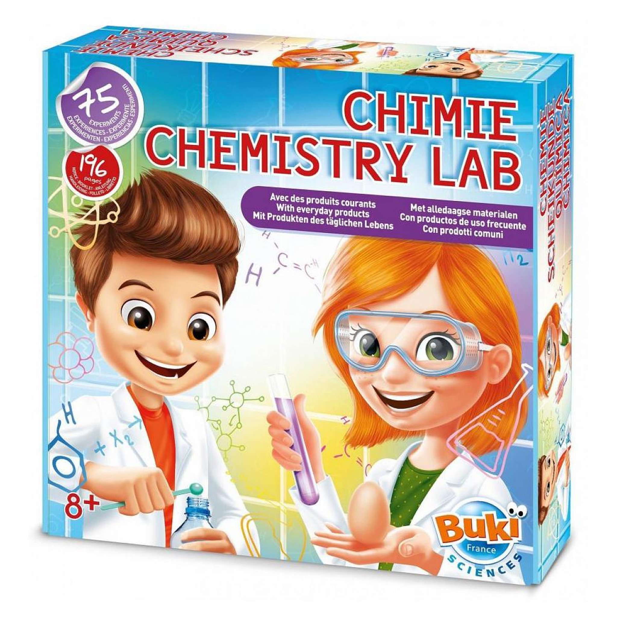 BUKI Chimie 75 experiences sans danger