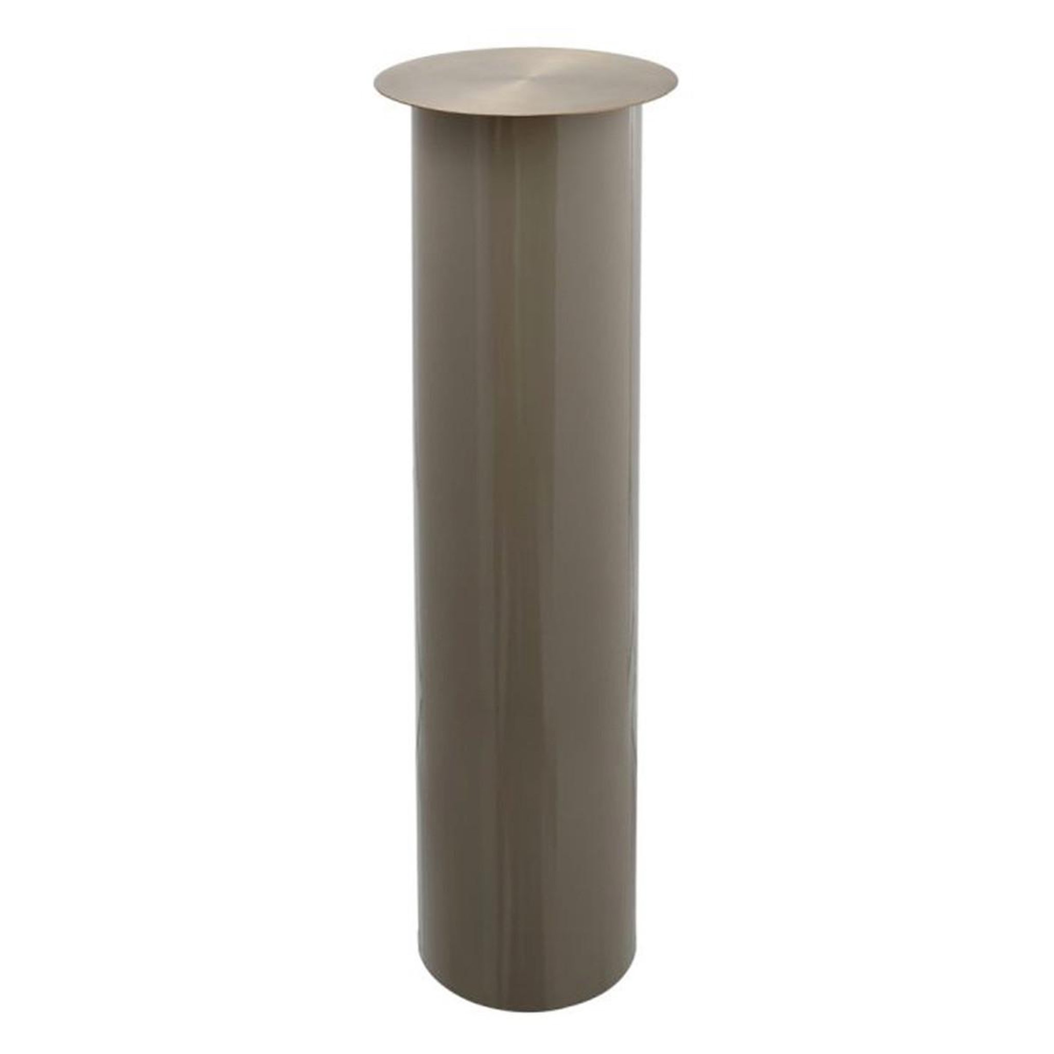 Paris Prix Bougeoir de sol  colby  70cm taupe & or