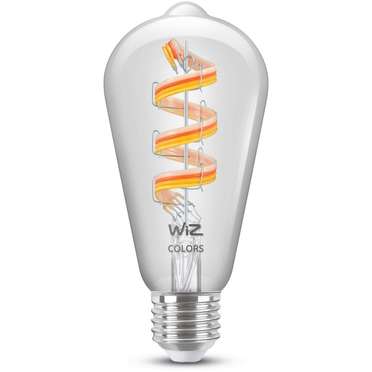 WIZ Ampoule LED connectée Couleur E27 Filament Edison 40W