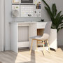 Voir la diapositive 4 : VIDAXL Bureau Blanc 100x50x76 cm Bois d'ingenierie