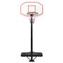 Voir la diapositive 2 : VIDAXL Support de basket-ball Blanc 258-363 cm Polyethylene