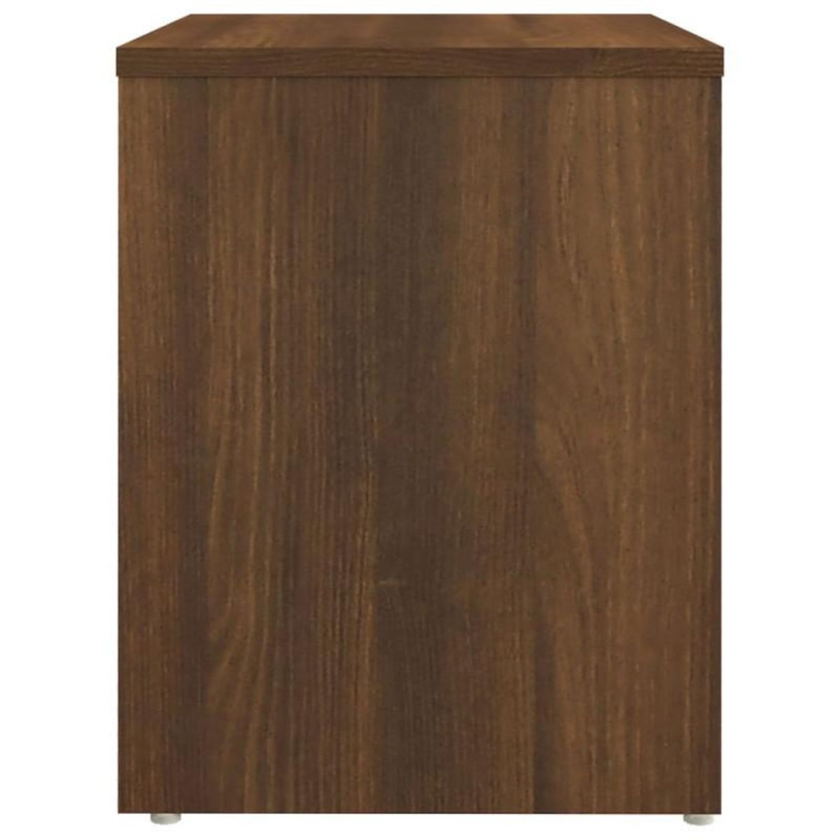 VIDAXL Table de chevet Chêne marron 40x30x40 cm Bois d ingénierie