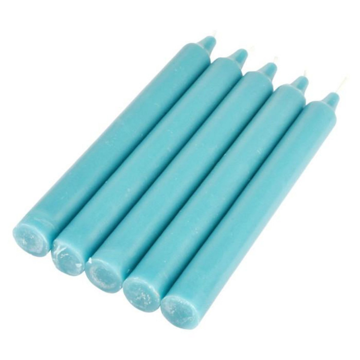 Paris Prix Lot de 5 Bougies Chandelier  Essentiel  19cm Bleu