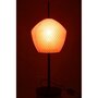 Voir la diapositive 3 : Paris Prix Lampe à Poser en Verre Design  Jenna  60cm Rouge
