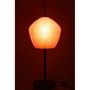 Voir la diapositive 3 : Paris Prix Lampe à Poser en Verre Design  Jenna  60cm Rouge